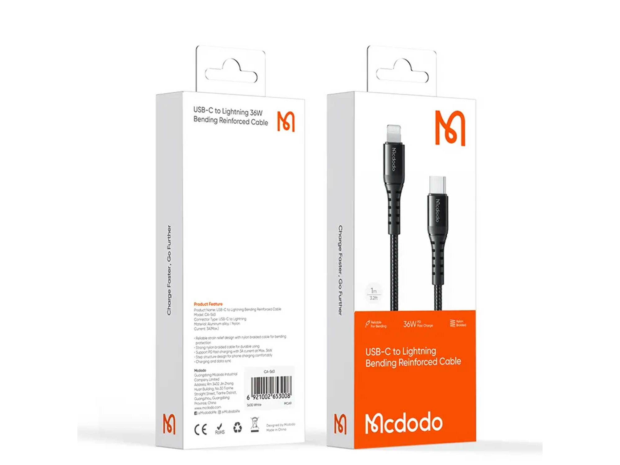 Cable Mcdodo USB-C to Lightning